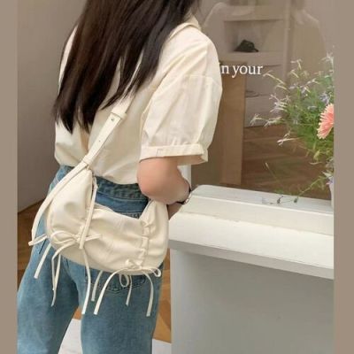LovelyMiniShirredShoulder BagDailyMini BagTravelWomenRibbonGirls BagM924184