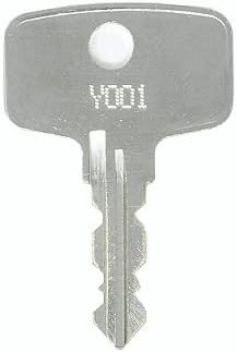 Snap-On Y017 Replacement Toolbox Key: 2 Keys