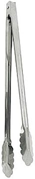 16" Extra Long Stainless Steel Spring Tongs