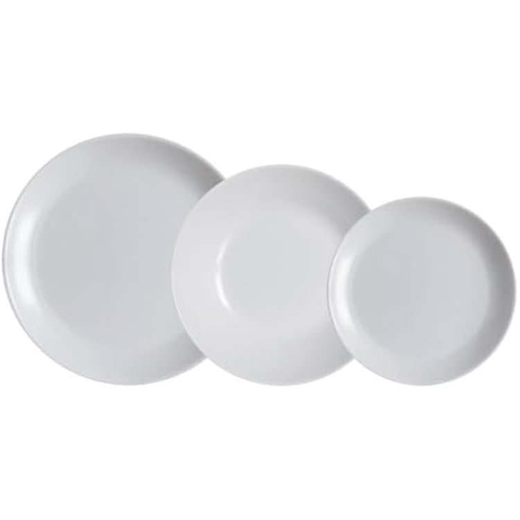 Luminarc Arc Diwali 18-Piece Tableware Set, Opal