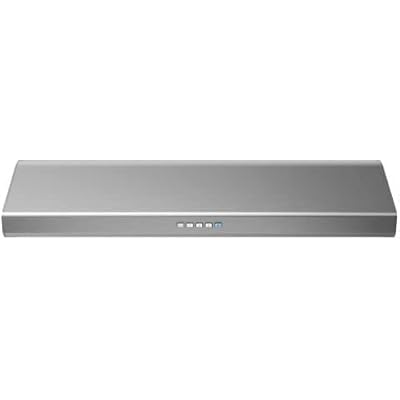Zephyr AK2500C Hurricane 290-695 CFM 30 Inch Wide Under Cabinet Range Hood with LumiLight LED Lighting - Stainless Steel