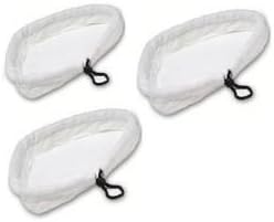 Microfibre Washable Cloth Pads to fit Vax, Bionaire, Efbe-Schotte, H2O, Montiss, Quest, Pifco, X5 & Delta Steam Mops (Pack of 3)
