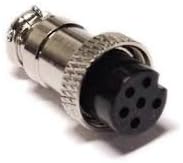 6 PIN CB Microphone Plug