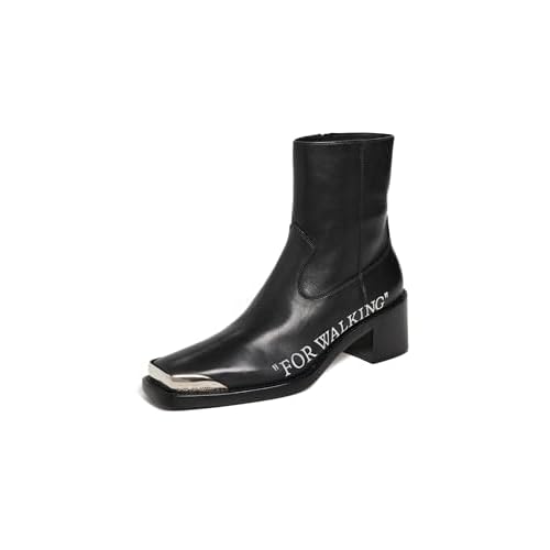 OFF-WHITE Womens For Walking Texan Ankle Boots