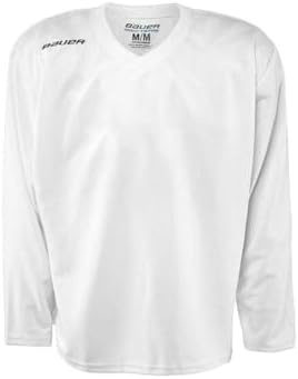 Bauer Flex Series Ice Hockey Practice Jersey - White - Adult XSS
