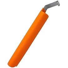 7" 1Pcs Orange Vinyl Siding Tools,Vinyl Siding Removal Tool For Install and Repair Vinyl Sidings Without Damage Siding With Extra Long Anti-skid Handle Steel,Zip Tool Vinyl Siding