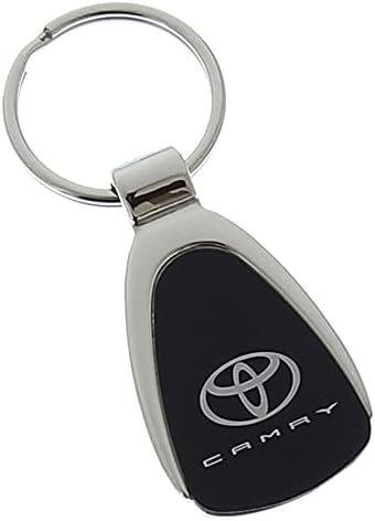 LEXUS Au-tomotive Gold, Inc. Tear Drop Key Chain for Toyota Camry Black