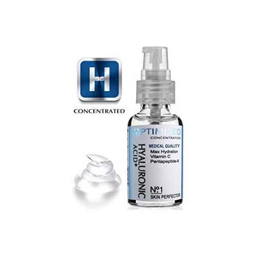 Vitamin C Serum with Hyaluronic Acid & Peptide - Outperforms All, Doctors Recommend for Anti-Aging