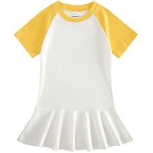 Girls Summer Dress Children's Clothing Skirt Girl Cotton Cartoon Princess Dress Short Sleeve Clothes Casual Wear