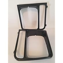 Massive Auto Parts-Replacement Part- Driver Side Bezel Head Lamp-Fits 1997-2001 CHEROKEE-Classic & Limited Models- CH2512156, 5EM73SW1- Front & Back Shown In Picture-1 Item Sold