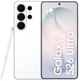 Samsung Galaxy S26 Ultra Beyaz, 512GB Depolama, Yapay Zeka Telefonu, 12GB Bellek, Özelleştirilmiş AP, Yerleşik Gizlilik Ekranı, Photo Assist, 200MP Kamera, 5000mAh Pil