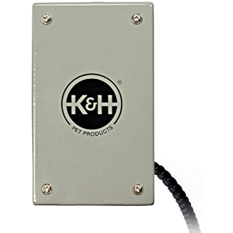 K&H Pet Products Snuggle-Up Bird Cage Heater, Bird Cage Accessory, Exotic Avian Warming Panel for Small Exotics Like Parakeet, Cockatiel, Canary - Small 5 X 3in Gray 12V