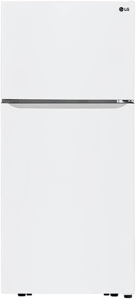 LG LTCS20020W 20.2 Cu. Ft. Top-Freezer Refrigerator - White