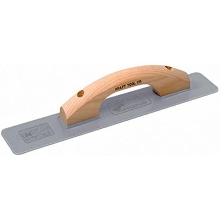 Kraft Tool CF064 ThinLine Pro Magnesium Hand Float with Wood Handle, 16 x 3-18-Inch