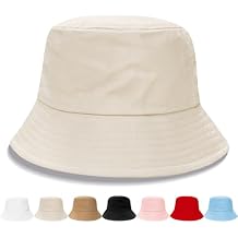 NPQQUAN Bucket Hats fot Men Women Packable Foldable Sun Hats for Women Beach Travel Cap