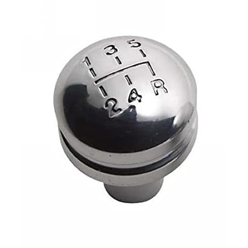 RAMPAGE PRODUCTS Polished Billet Shift Knob for Jeep Wrangler YJ | 5-Speed Shift Pattern, Billet Aluminum, Polished | 46006 | Fits 1987-1995 Jeep Wrangler YJ