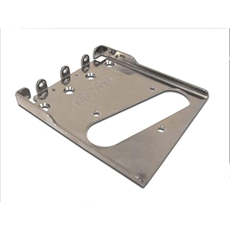 Vibramate V5-TEV Stage II Scalloped Ashtray Bridge Only - Chrome