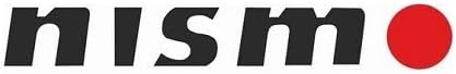 1 Piece Auto Car Vinyl Racing Decal Sticker FOR Nismo (New) Black/red Size 7"x1.1"