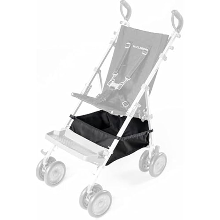 Maclaren Major Elite Shopping Basket, Fits Major Elite Special Needs Pushchair Black
