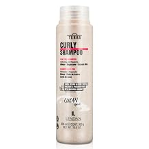 Lendan - Hydrating and Repairing Shampoo - Terra Curly Shampoo - 300 ml - Low Poo - For Curly Hair - Removes Toxins from Hair - Curly Method Approved - Free of Sulfates, Parabens, and Silicones