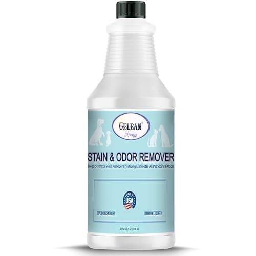 Pet Stain Odor eliminator - Super-concentrated Enzyme cleaner - Sky breeze plus - Extra Strong Odor and stain remover - Best Remover for Cat and Dog Pee All Purpose Cleaner 32 oz