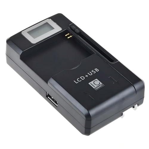 Guy-Tech Universal LCD Battery Charger Compatible for Nokia N900 5233 5228 5235 5800XM 5230 Nuron