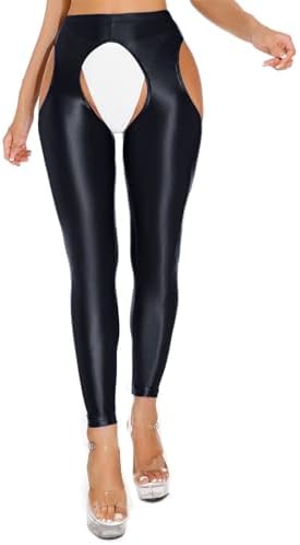 Womens Hollow Out Tights Leggings Pants Footless Stretchy Trousers Yoga Pantyhose
