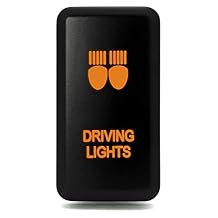 Driving Lights Switch for 4th Gen 4Runner Amber Orange Push Button LED 38mm