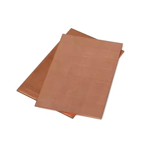 1pcs Pure Copper Sheet Thick0.25mm-8mm Metal Copper Plate 100x100mm 150x150mm Cu Metal Sheet Foil Plate Copper Sheet (1.5x150x150mm)