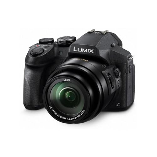 Panasonic LUMIX FZ300 Long Zoom Digital Camera Features 12.1 Megapixel, 12.3-Inch Sensor, 4K Video, WiFi, Splash & Dustproof Camera Body, LEICA DC 24X F2.8 Zoom Lens - DMC-FZ300K - Black USA