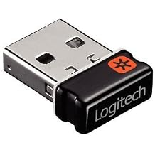 Logitech Unifying Receiver USB Dongle for Logitech M185 Wireless Mouse and Keyboard