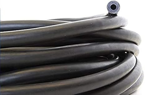 Hammerhead Spearguns Black HD 3-Prong Rubber, Latex Rubber Tubing, 3/16 ID - 1/8 Thick - 5/16 OD, Per Foot
