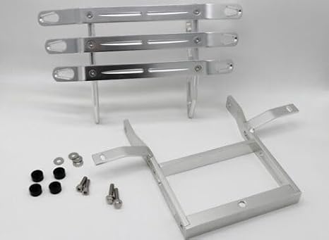 Billet CNC front bumper + grab bar fits Yamaha Banshee 1987-2006 BILLET SILVER
