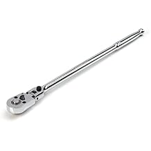 Steelman 1/4-inch Drive 72-Tooth 180-Degree Flex-Head Reversible Quick-Release Ratchet with 12-inch Long Handle
