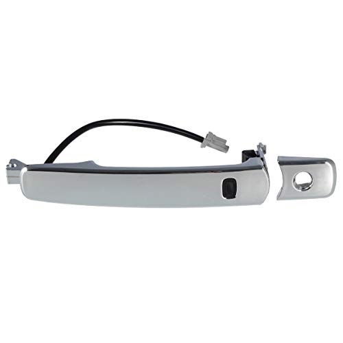 AUTEX Exterior Door Handle W Smart Entry Compatible with Murano 2003-2007 Compatible with Rogue 08 09 Compatible with FX35 FX45 03-08 Door Handle Door Handle Front Left