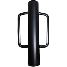 MTB Garden 1Pack 16 Inch Black Fence Post Driver with Handle 18 LB Steel T Post Pounder Portable Hand Post Rammer for Wooden Posts U Channels Fence Posts,16 Inch Post Pounder Good for Small Projects