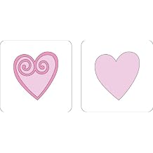 Provo Craft Cuttlebug 2"X2" Two-Step Dies 2/Pkg-Heart #1