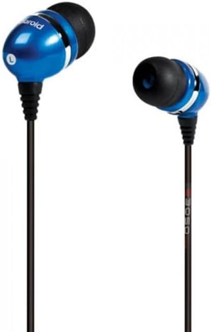 Stereo Earphone/Inline Microphone/Blue