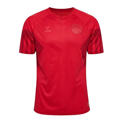 Hummel Mens Denmark Home Jersey as1, Alpha, l, Regular, Regular, Large