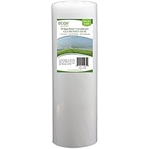 ECOgardener Greenhouse Clear Plastic Film 25 x 20 6mil, 4 Year UV Treated, Anti Condensation Heavy Duty Polyethylene