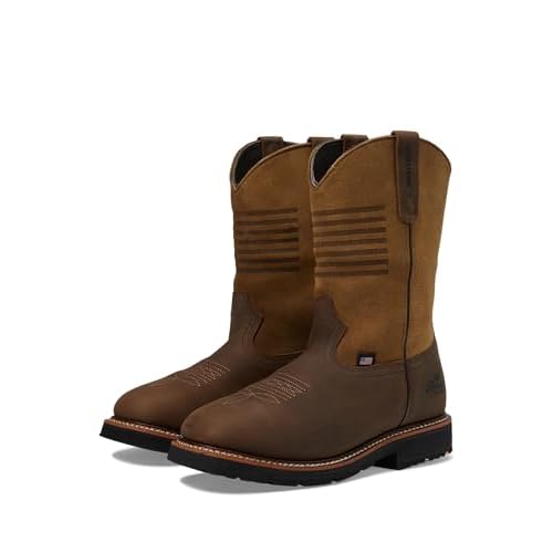 Thorogood Mens Western Work 11 Waterproof Square Toe Work Boot