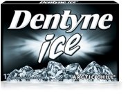 Dentyne Ice Sugarless Gum, Arctic Chill, 144 pieces