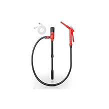 FUELIO 2025 UPGRADED Fuel Transfer Pump - Leak-Proof USB Charging Gas Pump For Gas Can - 2.8 GPM Portable Battery Powered Pump For Gas, Gasoline