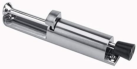 dingchi Door Stopper, Kickdown Door Stop, Spring Loaded Telescopic Step On/Off Door Stopper Rubber, Adjustable Heavy Duty Door Locks Holder Stop/Release by Foot