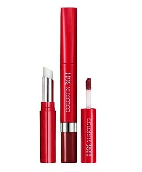 ESIKA Colorfix Duo Tattoo Lipstick 36H with Moisturizing Balm Moca Encanto