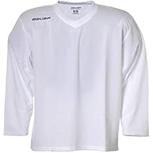 Bauer Flex Series Ice Hockey Practice Jersey - White - Adult Large