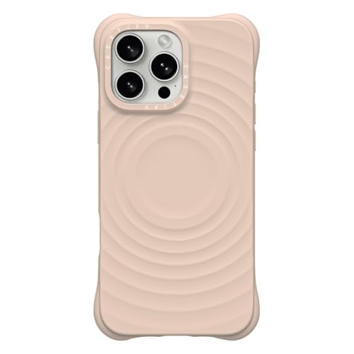 CASETiFY Ripple Case for iPhone 16 Pro Max [Silicone  6.6 ft. 2X Military Grade Drop ProtectionCompatible with Magsafe] - Oat
