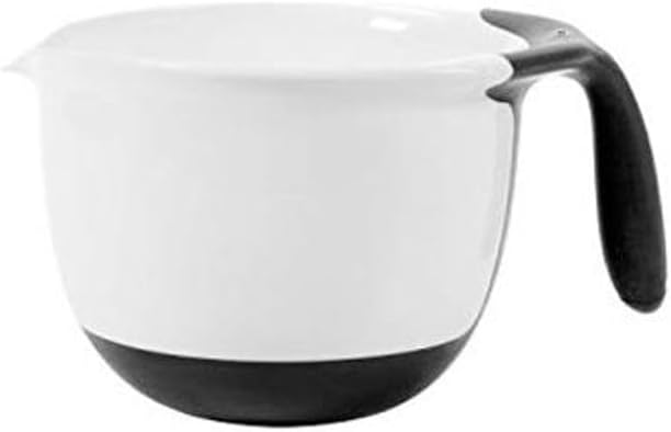 OXO 2.0L Nonslip Mixing Bowl with Handle Baking Cooking Spout Dishwasher Safe