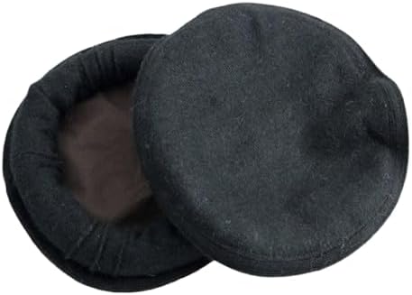 Handmade White, Black and Hazelnut Chitrali/Afghan Cap Hat Pakol