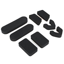 Universal Helmet Padding Fit Kit Compatible with Easton Batting and Catchers Helmets, 0.79 inch Thickened Replacement Soft Foam Padding for Baseball and Softball Players